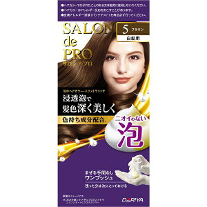 �_�����bDARIYA SALON de PRO�i�T�����h�v���j�A�̃w�A�J���[�E�G�N�X�g�����b�`�i�����p�j 5 �u���E�� 1��50g+2��50g 5 �u���E��