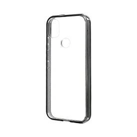 ラスタバナナ｜RastaBanana あんしんスマホ KY-51B ハイブリッドTPU/PC 衝撃吸収 ケース カバー ハイブリッド 透明 TPUバンパー+PC CLBK 6745ANSNHB