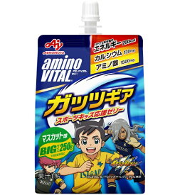 味の素｜AJINOMOTO アミノバイタルゼリードリンク ガッツギア【マスカット風味/250g】【パッケージデザインの変更等による返品・交換不可】