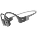 SHOKZ｜ショックス ブルートゥースイヤホン 耳かけ型 骨伝導 OpenRun グレー SKZ-EP-0...