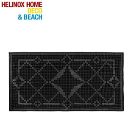 HELINOX HOME DECO&BEACH｜ヘリノックス ホーム・デコ&ビーチ ビーチタオル(L180×W90cm/オールブラック) 19750027
