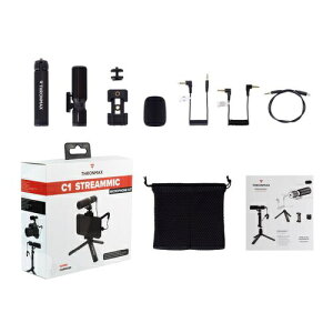 M-GAMING�b�G���Q�[�~���O Thronmax C1 STREAMMIC �}�C�N���t�H�� �L�b�g �u���b�N MG-C1