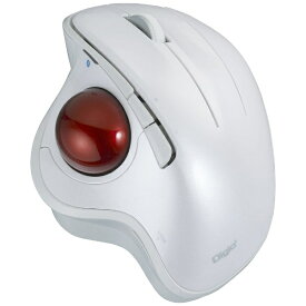 ナカバヤシ｜Nakabayashi マウス トラックボール(Chrome/Android/iPadOS/Mac/Windows11対応) ホワイト MUS-TBIF182W [光学式 /無線(ワイヤレス) /5ボタン /Bluetooth]