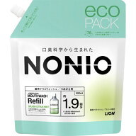 LION｜ライオン NONIO（ノニオ）マウスウォッシュ スプラッシュシトラスミント つめかえ用 950mL【医薬部…