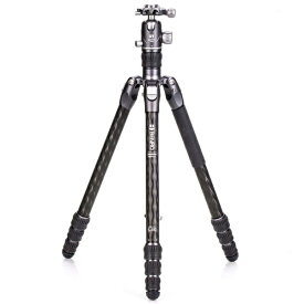 BENRO｜ベンロ ライノーカーボンファイバー三脚2型4段FRHN24C+VX25雲台セット BENRO グレー FRHN24CVX25 [4段 /自由雲台]