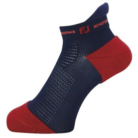フットジョイ｜FootJoy レディース WOMEN’S テックソフツアー ウィメンズショート(22〜24cm/ネイビー×レッド)FJSK221【返品交換不可】