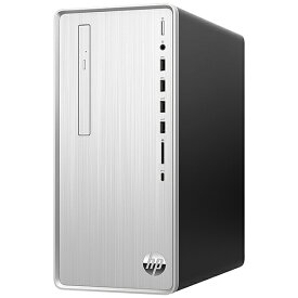 HP｜エイチピー デスクトップパソコン Pavilion Desktop TP01-2000 ナチュラルシルバー 52M17PA-AAAB [モニター無し /AMD Ryzen3 /メモリ：8GB /HDD：1TB /SSD：256GB /2022年3月モデル]
