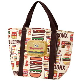 Skater｜スケーター ティッシュポケットランチバッグ バーガCONミックス KCLBP1