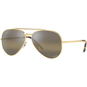 Ray-Ban�b���C�o�� NEW AVIATOR RB3625 9196G5 58mm Legend �S�[���h/�Ό��O���f�B�G���g�_�[�N�u���E��