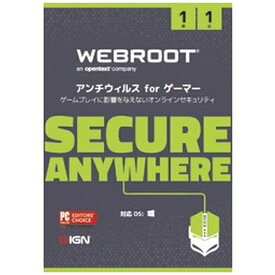 ウェブルートソフトウェア｜WEBROOT ウェブルート セキュアエニウェア アンチウイルス for ゲーマーズ 2021 1年1台版 BOX [Windows用]