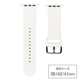 バンビ｜BAMBI Apple Watch（アップルウォッチ）対応バンド シリコン　【対応ケースサイズ：42/41/40/38mm】 ホワイト RWG027W