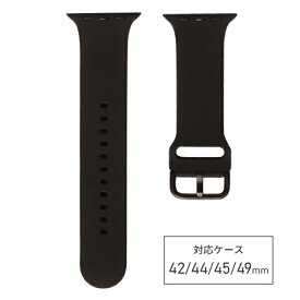 バンビ｜BAMBI Apple Watch（アップルウォッチ）対応バンド シリコン 【対応ケースサイズ：49/46/45/44/42mm】 ブラック RWG028A
