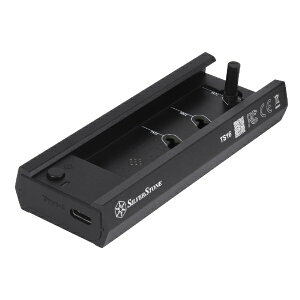 SilverStonebVo[Xg[ SSDP[X USB-Cڑ TS16 ubN SST-TS16 [M.2Ή /SATA{NVMe /1]