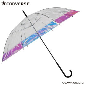 小川｜Ogawa ビニール傘 CONVERSE（コンバース） シャイニーホワイト 22CON-POE-3 [雨傘 /レディース /59cm]