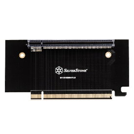 SilverStone｜シルバーストーン ライザーカード [PCI-Express] RC06 ブラック SST-RC06B