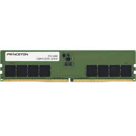 プリンストン｜PRINCETON 増設メモリ デスクトップPC用 DDR5-4800 UDIMM PD5-4800-16G [DIMM DDR5 /16GB /1枚]