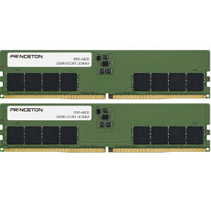 PRINCETONbvXg ݃ fXNgbvPCp DDR5-4800 UDIMM PD5-4800-8GX2 [DIMM DDR5 /8GB /2]