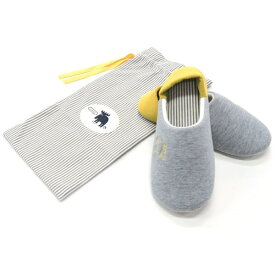 アカツキコーポレーション スリッパ 袋付き L moz（モズ） イエロー