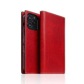 SLG Design Badalassi Wax case for iPhone 13 Pro レッド SLG Design レッド SD22119i13PRD