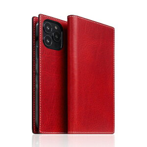 SLG Design Badalassi Wax case for iPhone 13 Pro Max ���b�h SLG Design ���b�h SD22136i13PMRD
