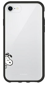 グルマンディーズ｜gourmandise ピーナッツ　IIII fit Clear iPhone SE 2022 /SE（第3・2世代）/8/7/6s/6対応ケース　スヌーピー SNG-666B