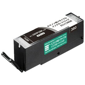 ecorica｜エコリカ 互換リサイクルインクカートリッジ [キヤノン BCI-380PGBK](標準容量) 顔料ブラック ECI-C380B