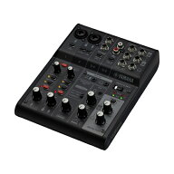 YAMAHA｜ヤマハ 〔ライブ配信〕ライブストリーミング ミキサー (Android/iOS/Mac/Win) ブラック AG06MK2 B
