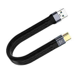 YouZipper�b���[�W�b�p�[ USB-A �� USB-C�P�[�u�� [�[�d /�]�� /0.1m /USB3.2 Gen2] GEN2-01A [USB-A �� USB-C]