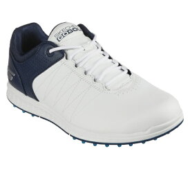 スケッチャーズ｜SKECHERS 27.0cm メンズ ゴルフシューズ SKECHERS GO GOLF PIVOT(ホワイト×ネイビー) 54545【返品交換不可】