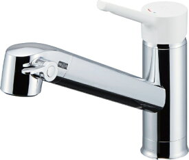 LIXIL｜リクシル 浄水器内蔵型シングルレバー混合水栓 JF-AG442SYXA(JW) [ワンホール]