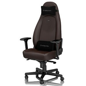 noblechairs�b�m�[�u���`�F�A�[�Y �Q�[�~���O�`�F�A ICON - JAVA EDITION �}�b�g�u���E�� NBL-ICN-PU-JED-SGL [�A�[�����X�g���� /���b�L���O���� /���N���C�j���O����]