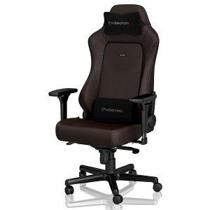 noblechairs�b�m�[�u���`�F�A�[�Y �Q�[�~���O�`�F�A HERO - JAVA EDITION �}�b�g�u���E�� NBL-HRO-PU-JED-SGL