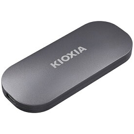 KIOXIA｜キオクシア SSD-PKP500U3-B 外付けSSD USB-C＋USB-A接続 PS5/PS4対応(Android/iOS/Mac/Windows11対応)KIOXIA EXCERIA PLUS シルバー [500GB /ポータブル型]