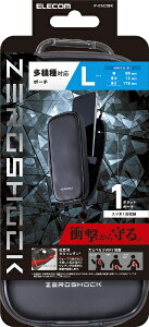 ELECOM�b�G���R�� �X�}�[�g�t�H���p�L�������O�|�[�`/ZEROSHOCK/�J���r�i�t�L/�x���g���[�v/3WAY����/�V���O���|�P�b�g/L�T�C�Y �u���b�N P-05CZBK