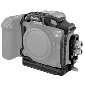 【エントリーで最大2万ポイント当たる｜6/25まで】 SmallRig｜スモールリグ Canon EOS R5&R6「ブラックマンバ」ハーフケージ&クランプ3656