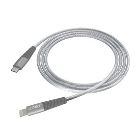 JOBY｜ジョビー USB-C ⇔ Lightningケーブル [充電 /転送 /2m /USB Power Delivery /30W /MFi認証 /USB2.0] スペースグレー JB01817-BWW [2.0m]