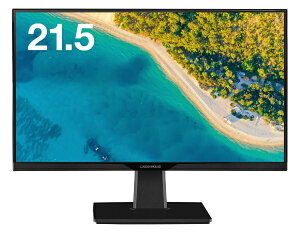 GREEN HOUSEbO[nEX USB-Cڑ PCj^[ ubN GH-LCW22P-BK [21.5^ /tHD(1920×1080) /Ch /76Hz]