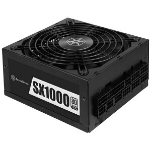 SilverStonebVo[Xg[ PCd SX1000 Platinum ubN SST-SX1000-LPT [1000W /SFX /80PLUS Platinum]