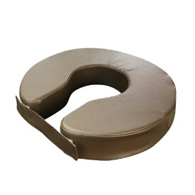 ネットフォース｜netforce 【クッション】U字クッション（Φ40×厚み7.5cm） ブラウン MUC-7-BR【メーカー直送品】 【メーカー直送・代金引換不可・時間指定・返品不可】
