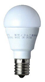東京メタル｜TOME LED小型電球 60W相当 口金E17 昼白色 LDA7NK60WE17-T2 [E17 /一般電球形 /60W相当 /昼白色 /1個 /広配光タイプ]