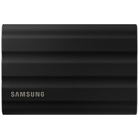 SAMSUNG｜サムスン MU-PE2T0S-IT 外付けSSD USB-C＋USB-A接続 Portable SSD T7 Shield(Android/Mac/Win) ブラック [2TB /ポータブル型]