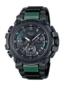 CASIO｜カシオ 【Bluetooth搭載ソーラー電波時計】G-SHOCK （Gショック）MT-Gシリーズ ブラック/グリーン MTG-B3000BD-1A2JF