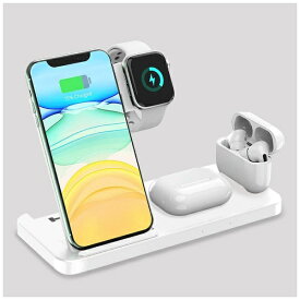 Royal Monster｜ロイヤルモンスター 4 in 1 ワイヤレス充電器PROインテリアスタンド Royal Monster（ロイヤルモンスター） ホワイト RM-3928WH