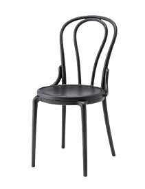 東谷｜AZUMAYA チェア（ブラック/W43.5×D53×H87×SH45cm） PC-987BK【キャンセル・返品不可】