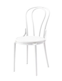 東谷｜AZUMAYA チェア（ホワイト/W43.5×D53×H87×SH45cm） PC-987WH【キャンセル・返品不可】