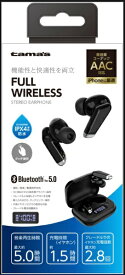 多摩電子工業｜Tama Electric 完全ワイヤレスイヤホン ブラック TBS62K [ワイヤレス(左右分離) /Bluetooth対応]【rb_audio_cpn】