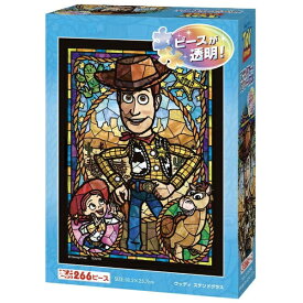 テンヨー｜Tenyo ジグソーパズル DSG-266-976 トイ・ストーリー ウッディ ステンドグラス