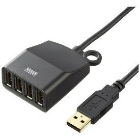 サンワサプライ｜SANWA SUPPLY USB-HEX415BKN USB-Aハブ (Chrome/Mac/Windows11対応) ブラック [バスパワー /4ポート /USB2.0対応]