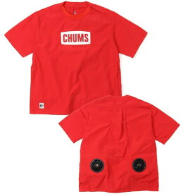 CHUMS｜チャムス チャムスロゴファンTシャツ CHUMS Logo Fan T-Shirt(XLサイズ/Red) CH04-1309