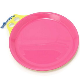 CHUMS｜チャムス キャンパーカレープレート Camper Curry Plate(約26×17cm×高さ3.7cm/Lime×Pink) CH62-1732